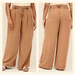 Lane Bryant Wide Leg Trouser Women’s 16 Mid Rise Camel/Tan NEW Photo 2