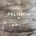 Peloton grey sparkle and striped leggings leggings 7/8 length size medium Photo 5