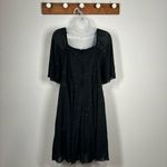 SheIn  Curve Flutter Sleeve Sparkle Dress Size 3x Photo 2