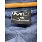 POPFLEX Long Cloud Hoodie Oversized Fleece Sweatshirt Blue L/XL‎ Cozy Lounge Size 00 Photo 3