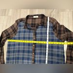 Natural Life 100% Cotton Flannel Esme Plaid Long Maxi Shirt Dress Size XL Photo 2