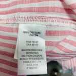 Natural Reflections  Red Striped Tunic Sz Medium Photo 8