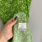 Reformation Crimini Green Floral Midi Dress 0 Photo 4