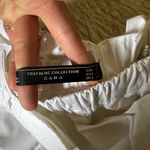 ZARA White Paper bag Skort Photo 2