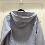 Lululemon Light Blue Heathered Scuba Hoodie Light Cotton Fleece Size 6 Photo 7