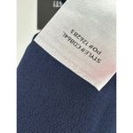 Lulus Womens Navy Blue Gown Size S Cold Shoulder Wrap Event Party Wedding Photo 8