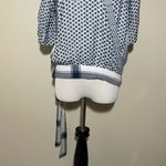 Cecilie Copenhagen Tie Wrap Blouse White Size M Photo 2