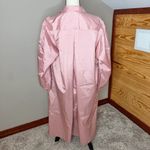 Vintage Mary Kay Consultant Jacket Smock Pink Large L 1988 Long Sleeve Satin Photo 1