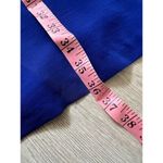 Sandro $ 415 NWT  Paris Silk Royal Blue Ravissante Zipper Waist Dress Size 3 Photo 9