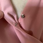 Fame and Partners Georgette Blush Pink V-Neck Wrap Gown Cocktail Dress Size 14 Photo 12