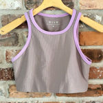 Wilo Tan Ribbed Longline Active Sports Bra, M Size M Photo 0