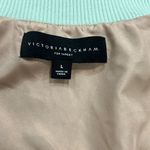 Victoria Beckham Mint Green Lace zip up bomb jacket size L Size L Photo 4