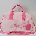 Juicy Couture NEW!  Y2K Wingin' It Pink Rhinestone Butterfly Weekender Duffle Bag Photo 0