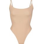SKIMS Fits Everybody Cami Thong Bodysuit Clay Size Medium Photo 0