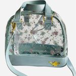 Disney Store Princess Jasmine Satchel Bag Aladdin Purse Clear Gold Accents Blue Photo 1