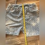 LA + IMAGE Two Piece Outfit, Short Sleeve Tummy Control Crop Top High Waist Sz M Blue Size M Photo 6