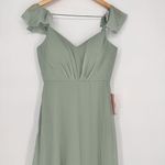 Birdy Grey Women's Dress Sage Size Small Bridesmaids Wedding Prom Party Dress Photo 4