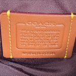 Coach Red New Year Corner Zip Wristlet With Snake Graphic Photo 3