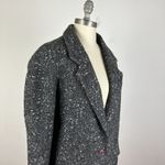 Kenzo Speckled Wool Topcoat Black Size M Photo 5