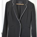 Adrienne Vittadini NWT  One Button Black and White Blazer Size M Photo 0