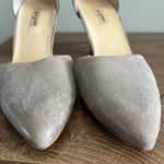 Paul Green Suede Heels 5.5 Gray D’Orsay Pump, Pointed Toe, Made in Austria Y2K Photo 3