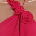 Meshki NWT  Rosalia Cowl Neck Maxi Dress Raspberry Pink XS Photo 3