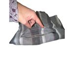 No Boundaries  vintage 90's Gray Stripe Hooded Pullover women's  Size S Photo 5