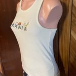 Nickelodeon Rugrats Juniors Medium Embroidered Character Ribbed Tank Top Photo 4