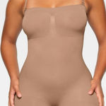 SKIMS NWOT  Strapless Sculpting Mid Thigh Bodysuit size M Sienna Photo 0