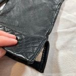 Fownes Womens L Black Leather Thinsulate Driving Gloves Minimalist Classic Gift Size L Photo 5