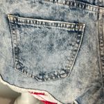 Refuge Shorts Americana Denim Jean Cutoffs Womens 0 Distressed XS Photo 6