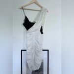 Alice + Olivia NWT Bianca Ruched One-Shoulder Dress Photo 7