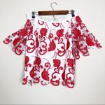 Alexis  Karol Off The Shoulder Lace Top Size XS C23 Photo 4