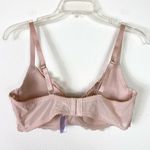 38D Savage X Fenty Champagne Nude Swiss Dot Lace Padded Underwire Bra Tan Size undefined Photo 1