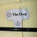 The Drop Women's Size Medium Yellow Long Sleeve Mini Hoodie Dress Photo 4