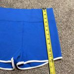 Wild Fable Women's Royal Blue & White Seamless Biker Shorts - Size Medium Photo 4