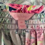 Lilly Pulitzer Teigen Slathouse Soiree Dress XS Purple Elephant Pima Excellent Photo 10