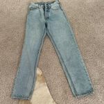 Brandy Melville John Galt straight leg high rise jeans Photo 0
