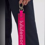 Lululemon NWT Never Lost Keychain (PSNT/WHT) SOLD OUT Color Code Pink & White Photo 0