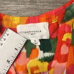 POMANDER PLACE Magnolia Watercolor Sleeveless Kenzo SMALL FLATTERING DRESS #99 Yellow Photo 9