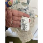 Via Signoria Silk Lace Floral Sleeveless Top Size Small Italy Fairy Whimsical White Photo 5