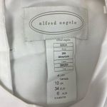 Alfred Angelo White & Tan Satin Sleeveless Top 4 Photo 2