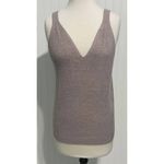 Joie ‎ Soft Knit Sweater Tank Top Sleeveless V Neck Top Purple XL Extra Large Photo 1