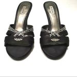 Alfani rhinestone twist slip on heels 8M Black Size 8 Photo 4