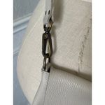 CALMA 1600 Leather Pebbled White Crossbody Bag – Minimalist Soft Leather Photo 5