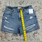 O'Neill distressed jean denim shorts size 28 NWT 100% cotton Photo 6
