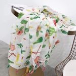 Boutique Cactus Pineapple Flamingo Beach Sarong Coverup Photo 5