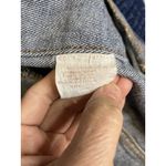 Levi's  Upcyled Jean Jacket XL Blue Denim Trucker Edgy Biker Street Rocker 80s 90s Photo 6