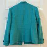 Perceptions Petite Blazer & Top Women's 8P Teal/Black/White Workwear Officewear Green Photo 5