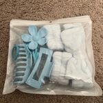 Blue Spa Hair Accessories Gift Set – Headbands, Hair Clips & Scrunchies Photo 1